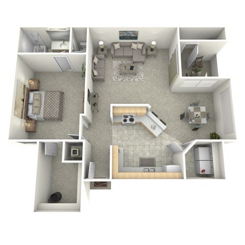 1111 S. Cimarron Rd. 1-2 Beds Apartment for Rent - Photo Gallery 34